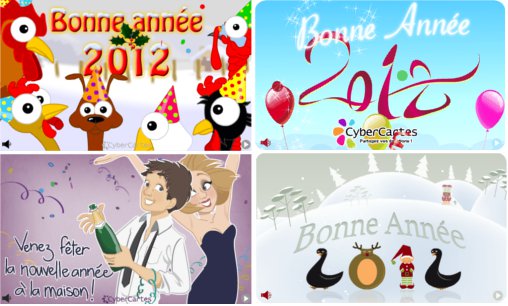 IMAGE : Cartes Nouvel An